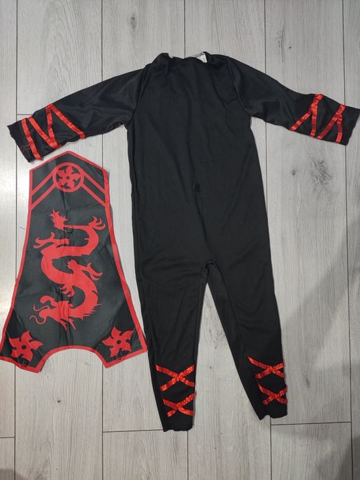 Strój Ninja 104/110 przebranie bal karnawałowy przebierańców