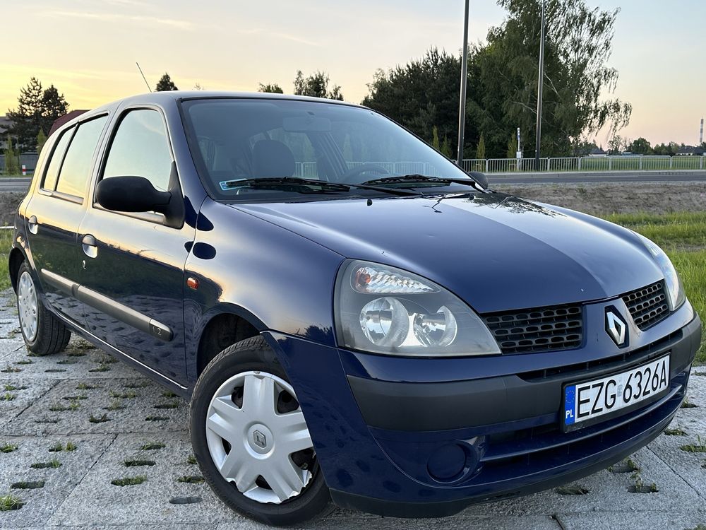 Renault Clio 1.2 Benzyna Salon POLSKA ZERO RDYZ Wspomaganie Zwinny