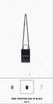Balenciaga torebeczka na telefon black