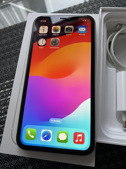 Iphone 11 white 64 gb idealny stan