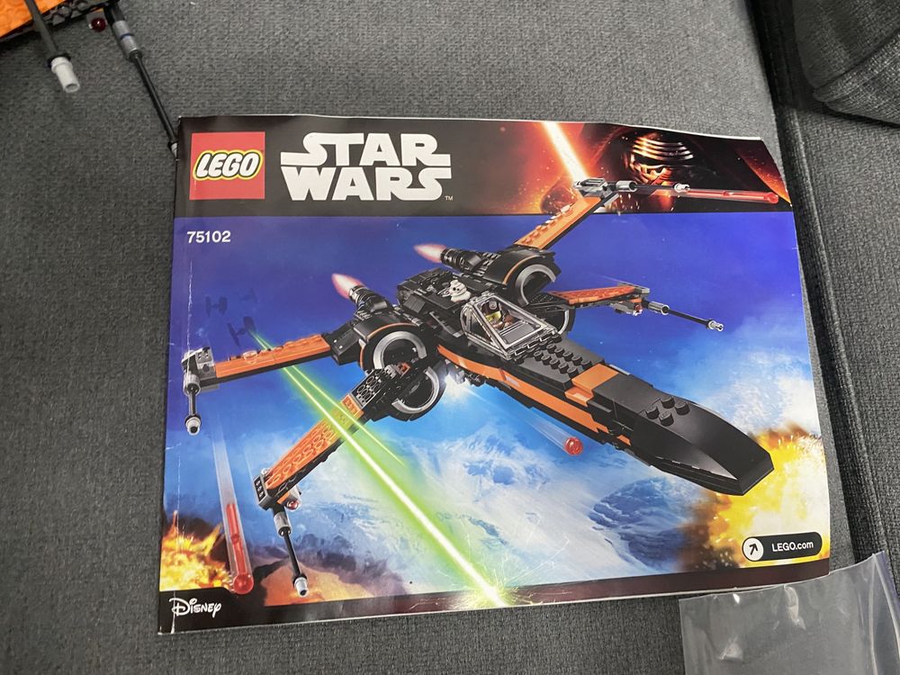 Б/У LEGO Star Wars: Poe’s X-Wing Fighter (75102)