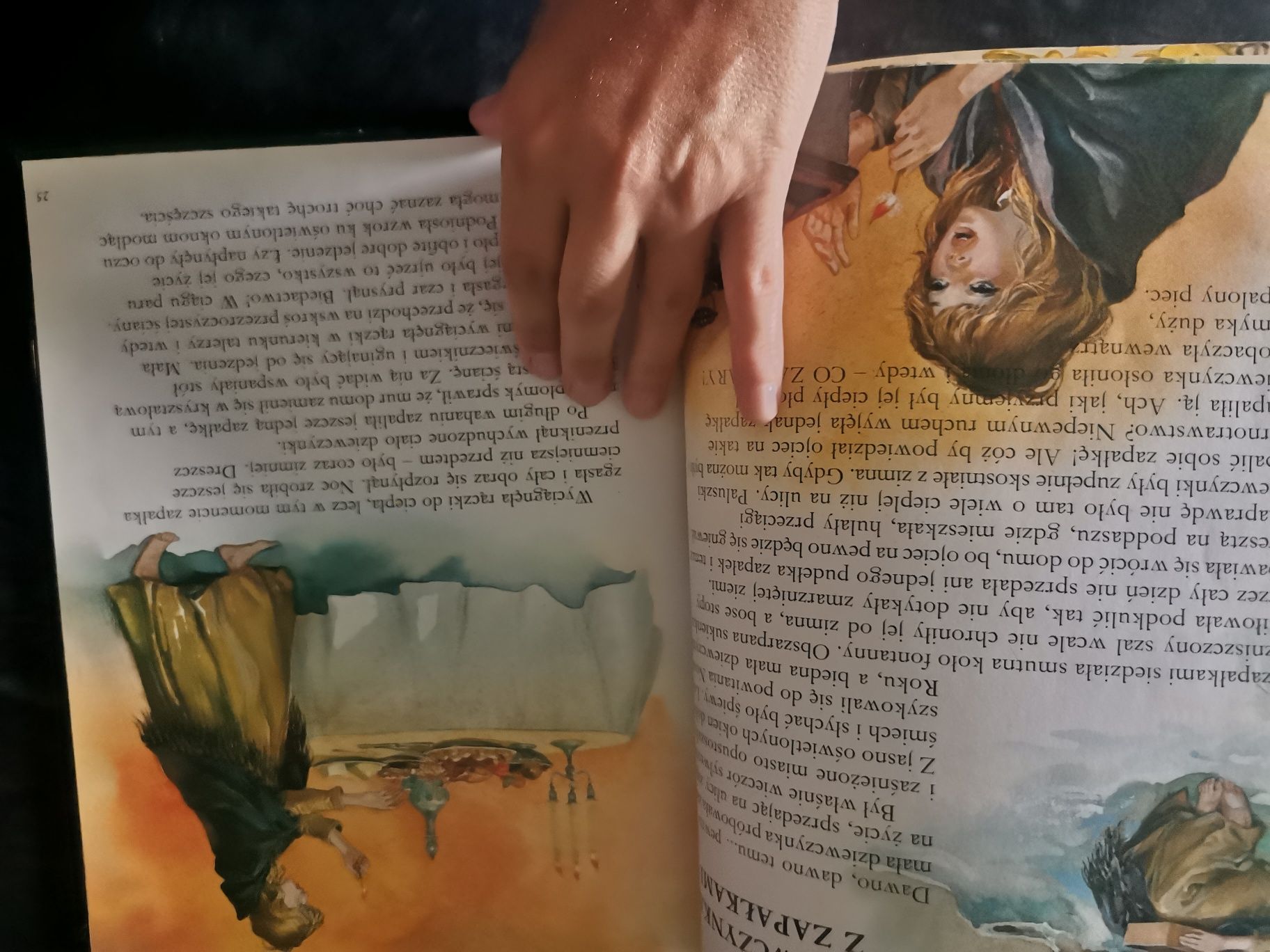 Książka złota encyklopedia bajek czerwony kapturek 1991 bgw