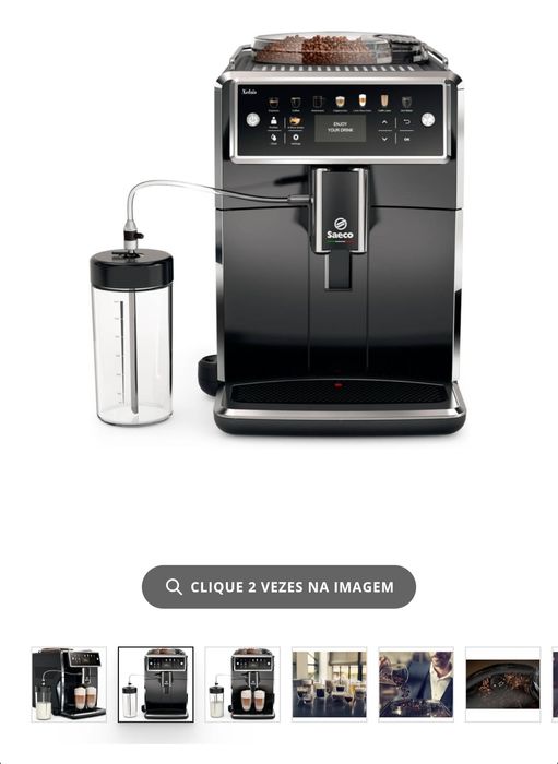 Máquina café Saeco xelsis super automática impecável