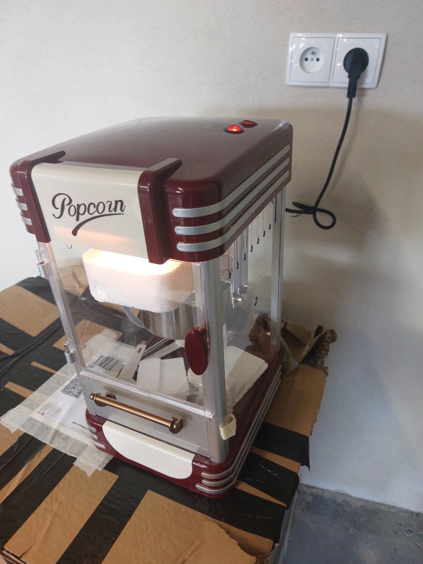 Urządzenie maszyna do popcornu retro 360WP