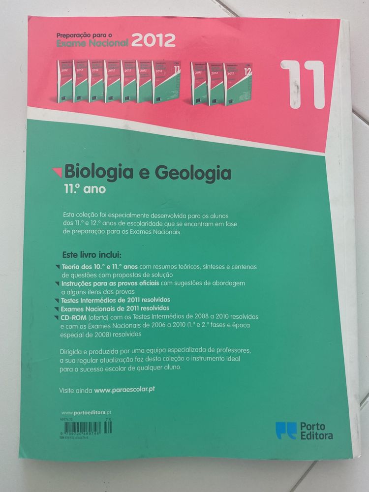 Exame Nacional Biologia e Geologia