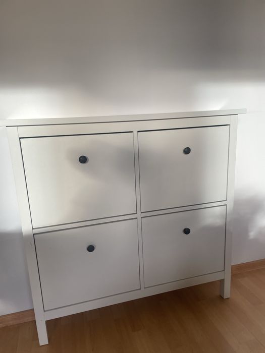 Szafka na buty Hemnes biała