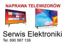 Naprawa telewizorów, serwis elektroniki i komputerów