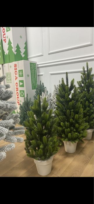 ЯЛИНКА штучна, (ялинки, гірлянди, віночки)