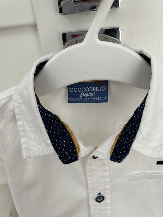 Elegancka koszula chłopięca firmy COCCODRILLO rozmiar 86