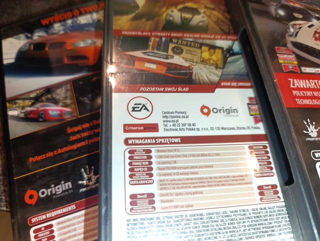 3 x Need For Speed Most Wanted Rivals The Run super stan PC (opis!!)