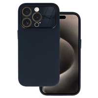 Tel Protect Lichi Soft Case Do Iphone 14 Pro Granatowy