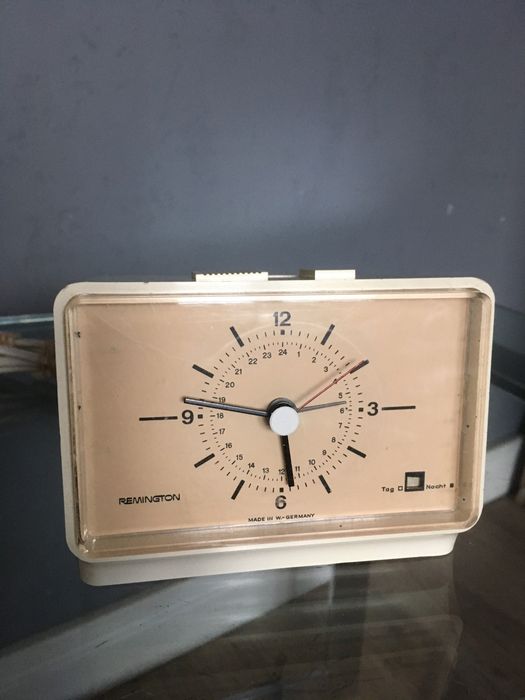 Remington zegarek budzik vintage lata 70