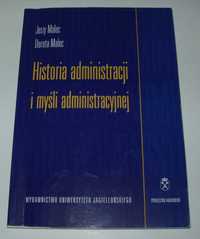 Historia administracji i myśli Malec J. D.