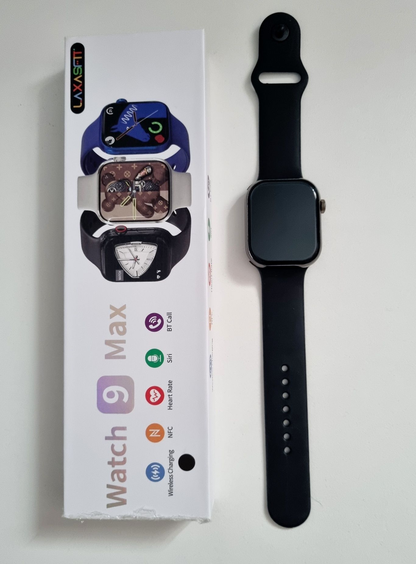 Smartwatch 9 Max czarny