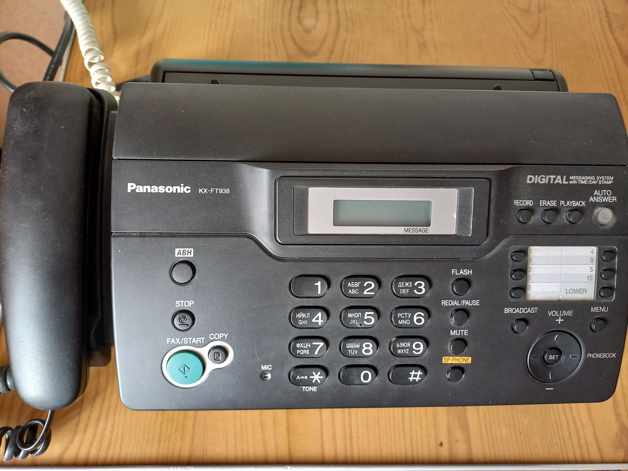 Факс Panasonic KX-FT938