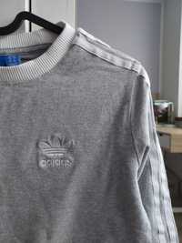 Szara bluza bluzka Adidas s m