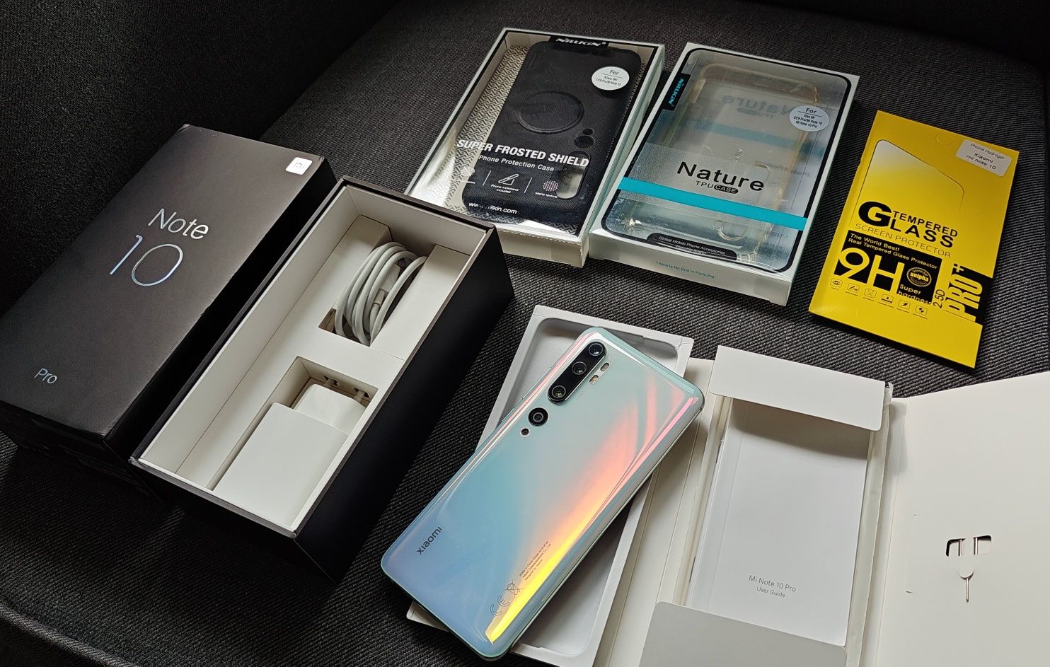 Xiaomi Mi Note 10 Pro 8/256  jak nowy + dodatki
