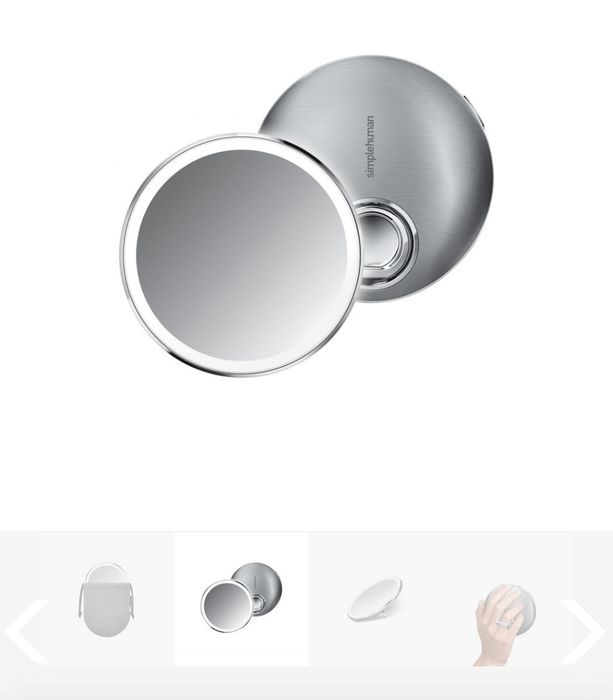 Simplehuman Lusterko kieszonkowe sensorowe