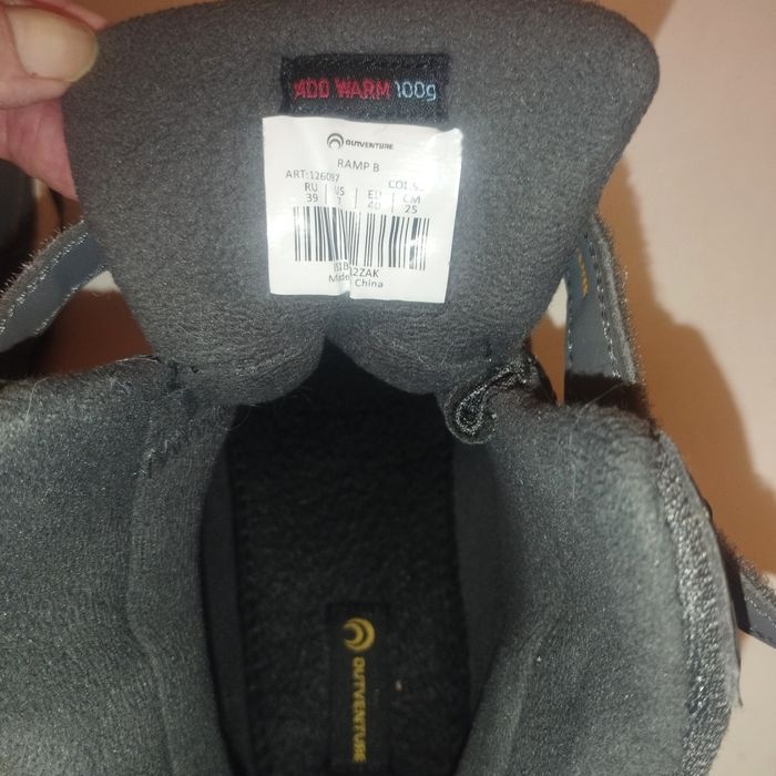 Зимние ботинки для мальчика Outventure Ramp, 39 р.