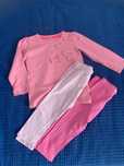 Zestaw bluzka longsleeve legginsy Name it 98