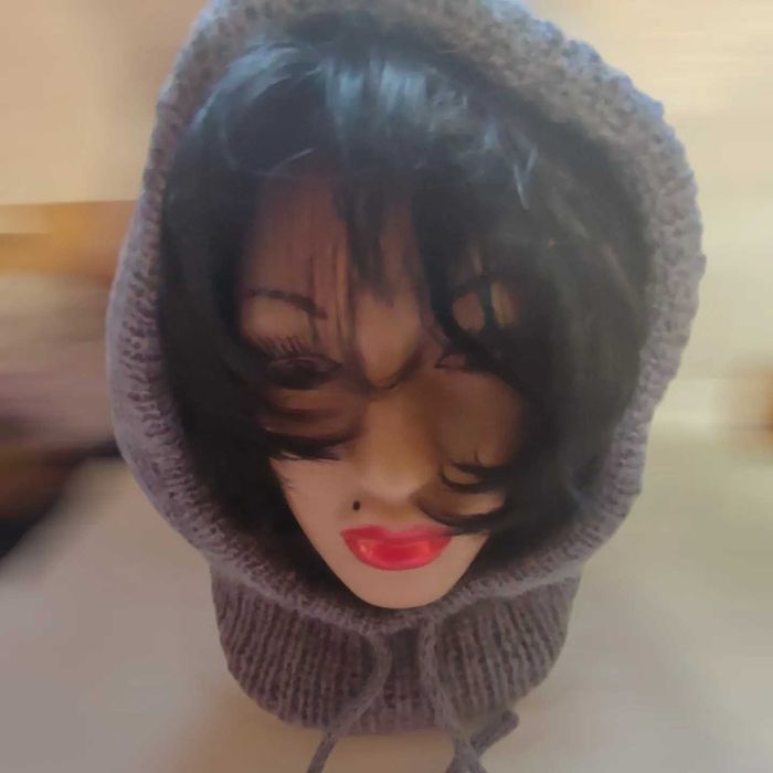 Капор жіночий,ангора +акріл