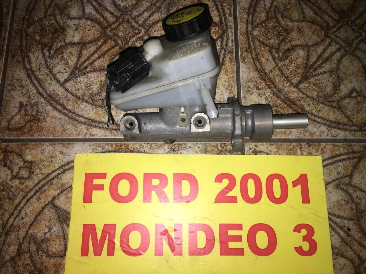 Главный цилиндр тормозной вакуум блок ABS Ford Mondeo 3 2001г.в. 2.0TD