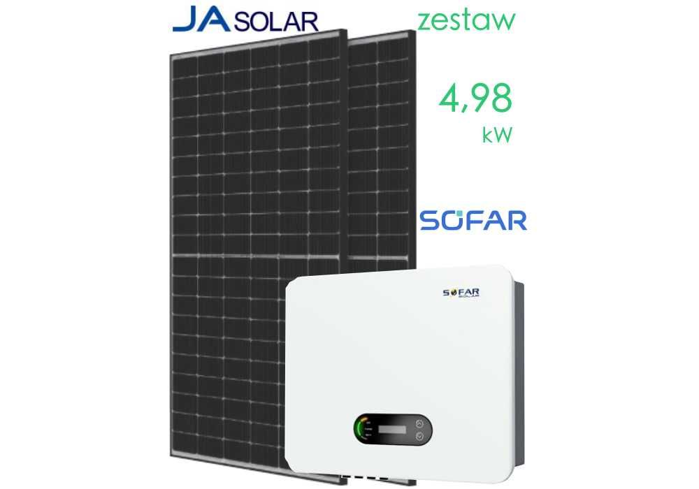 Panele JA Solar 415 zestaw | Sofar | fotowoltaika | instalacja 5kW