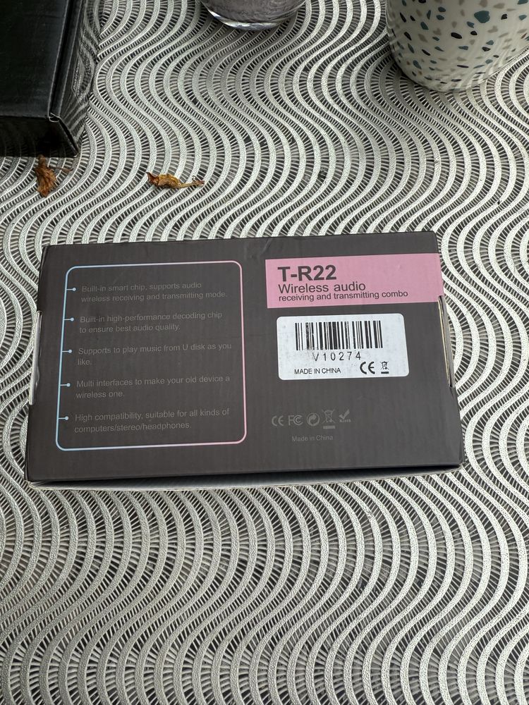 Wireless audio t r 22