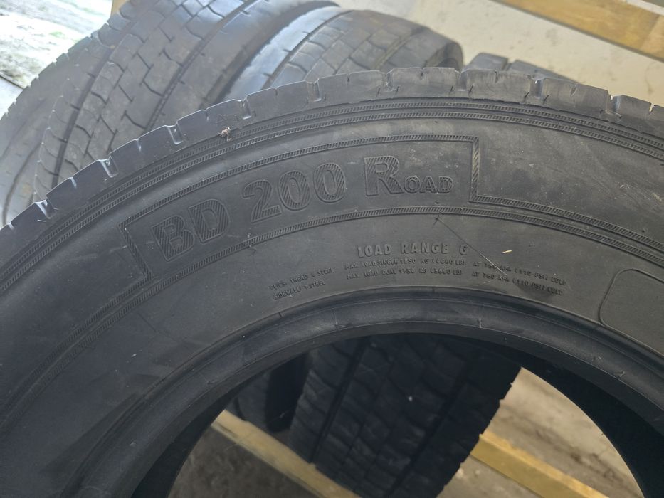 4 opony całoroczne 225/75 R17,5 129/127M Barum BD 200 Road m+s