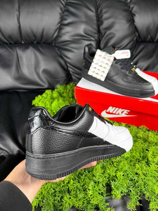 Кросівки Nike Air Force 1 Anniversary Edition найк форс чорно-білі