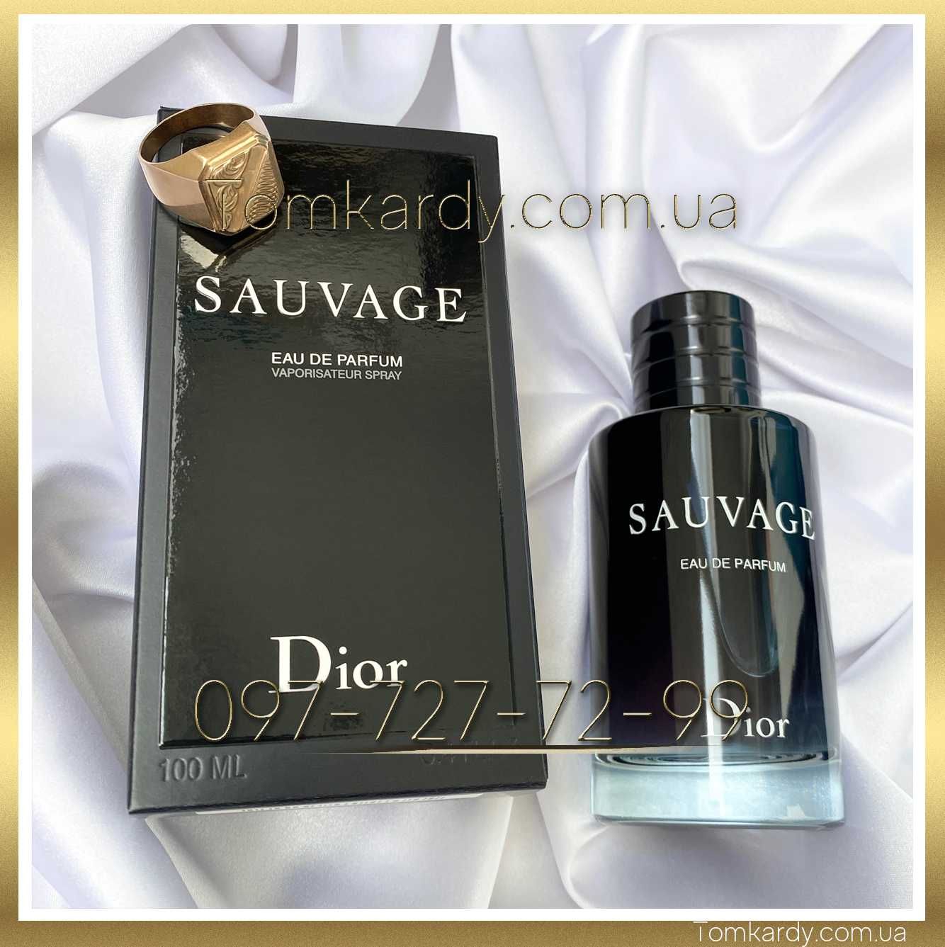 Мужские духи Dior Sauvage Eau de Parfum 100 ml. Диор Саваж