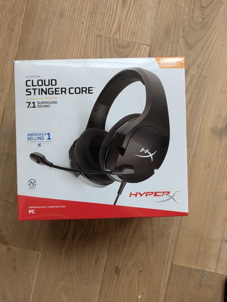 Навушники HyperX Cloud Stinger Core 7.1 Black