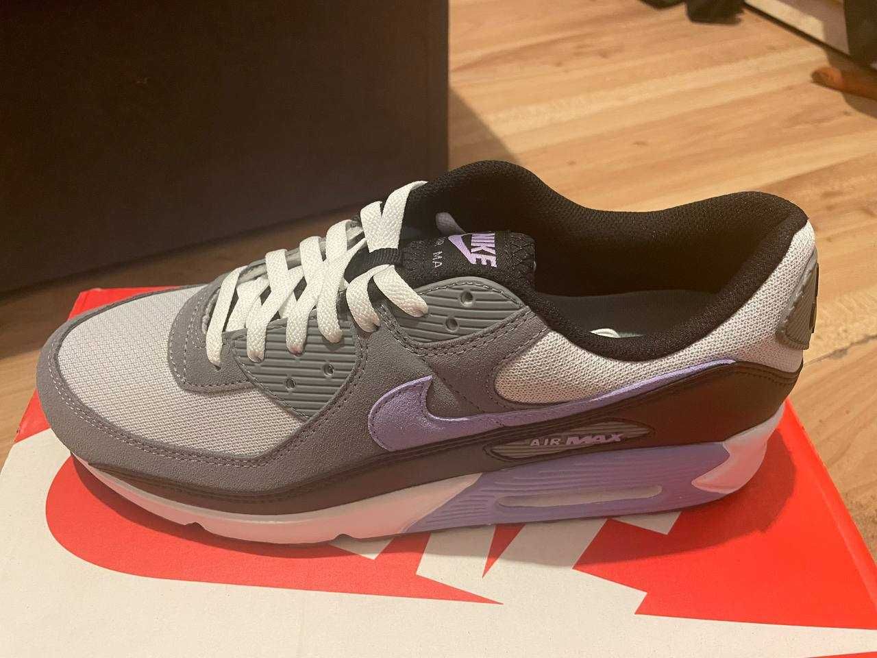 Кросівки Nike Się Max 90 Grey Lavender (оригінал)