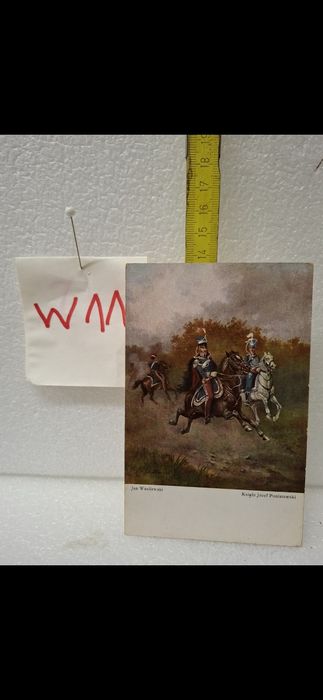 Książe J.Poniatowski pocztówka llRp J.Wasilewski