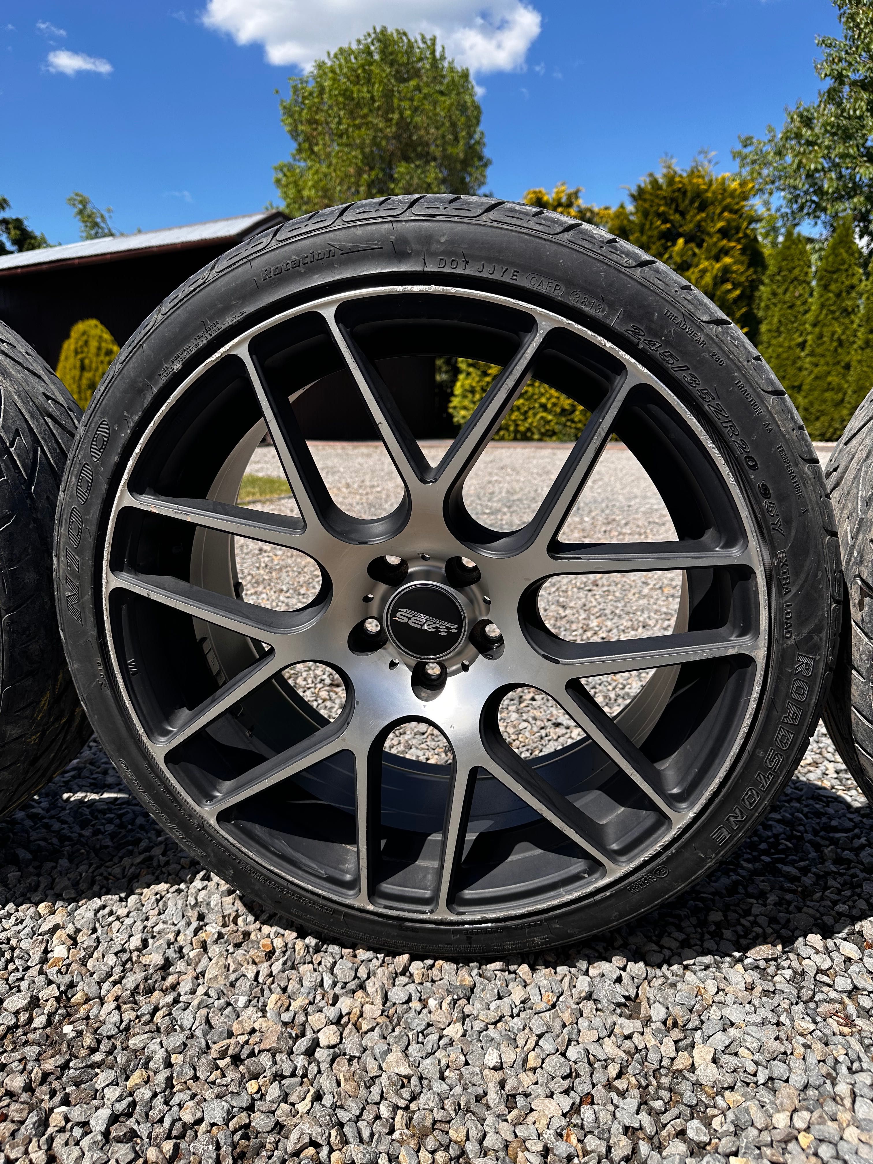 Felgi 20” BMW Opel 5x120 ET38 z oponami 245/35ZR20