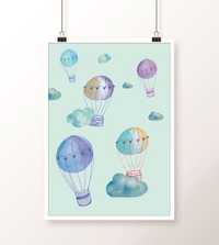 Plakat balony A3