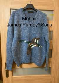 Moherowy sweter Purdey unikat