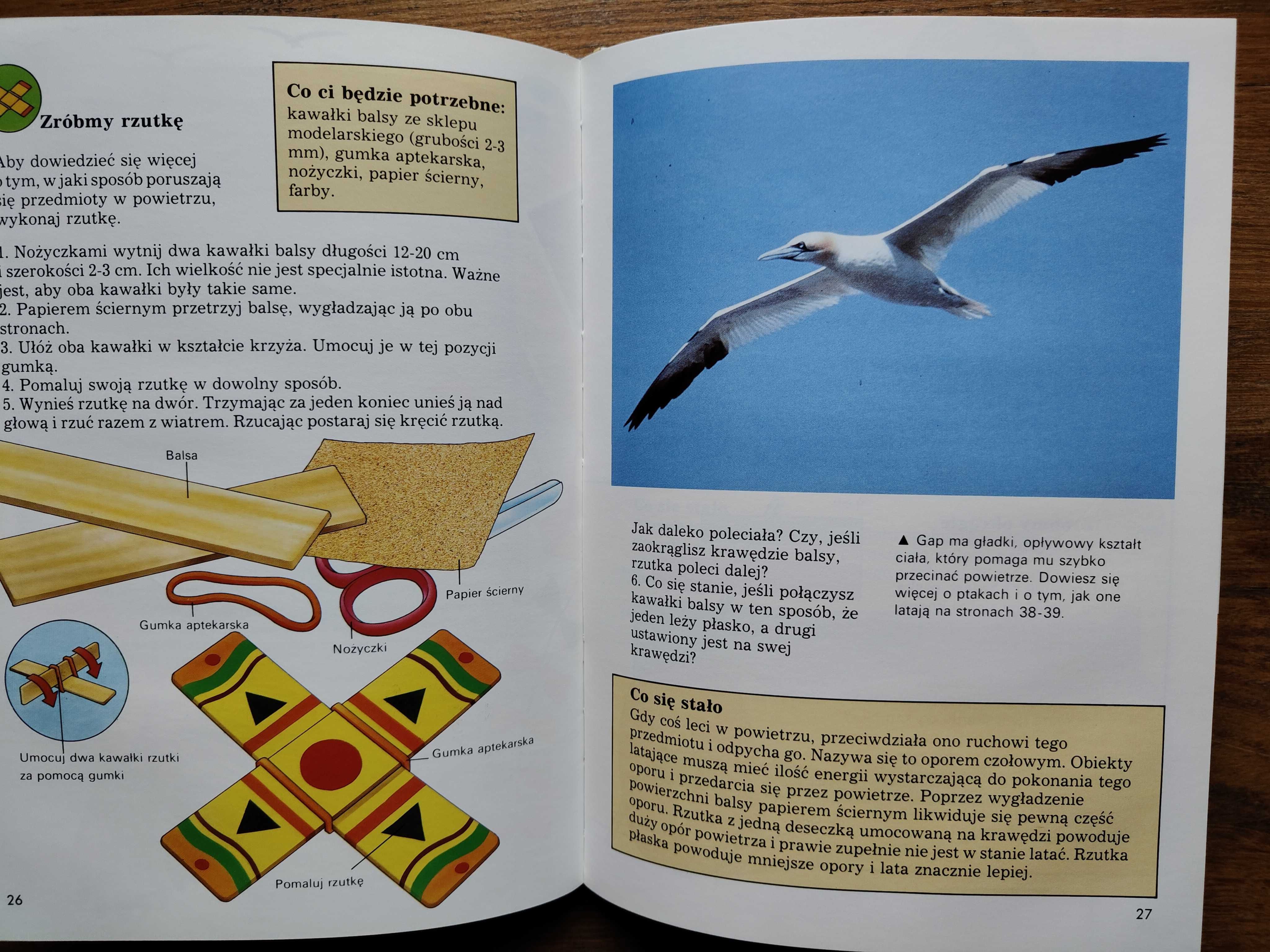 Zabawa i nauka Kolor i światło, Powietrze i latanie- B. Taylor 2 t.