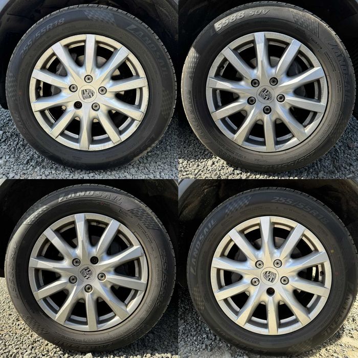 Комплект дисків з гумою Диски Колеса R18 5x130 Audi Q7 Touareg Cayenne