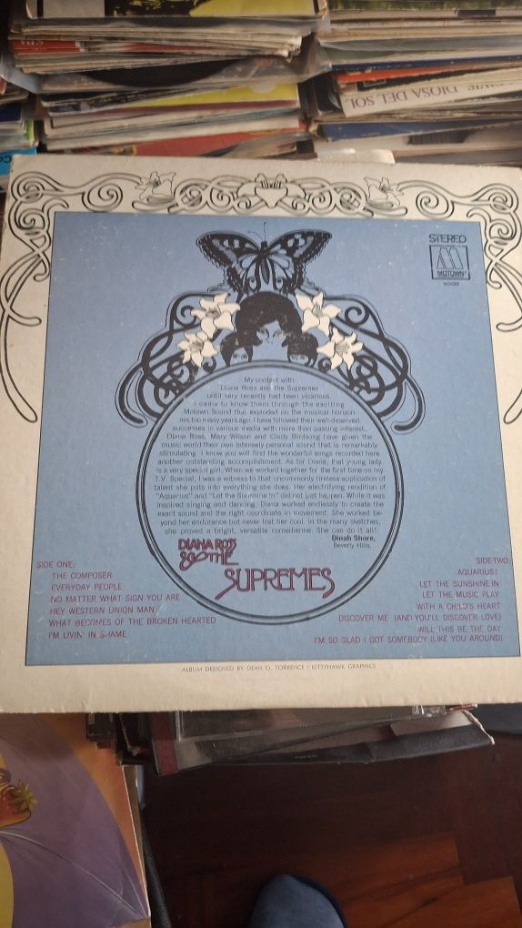 The Supremes - let the sunshine in Lp soul