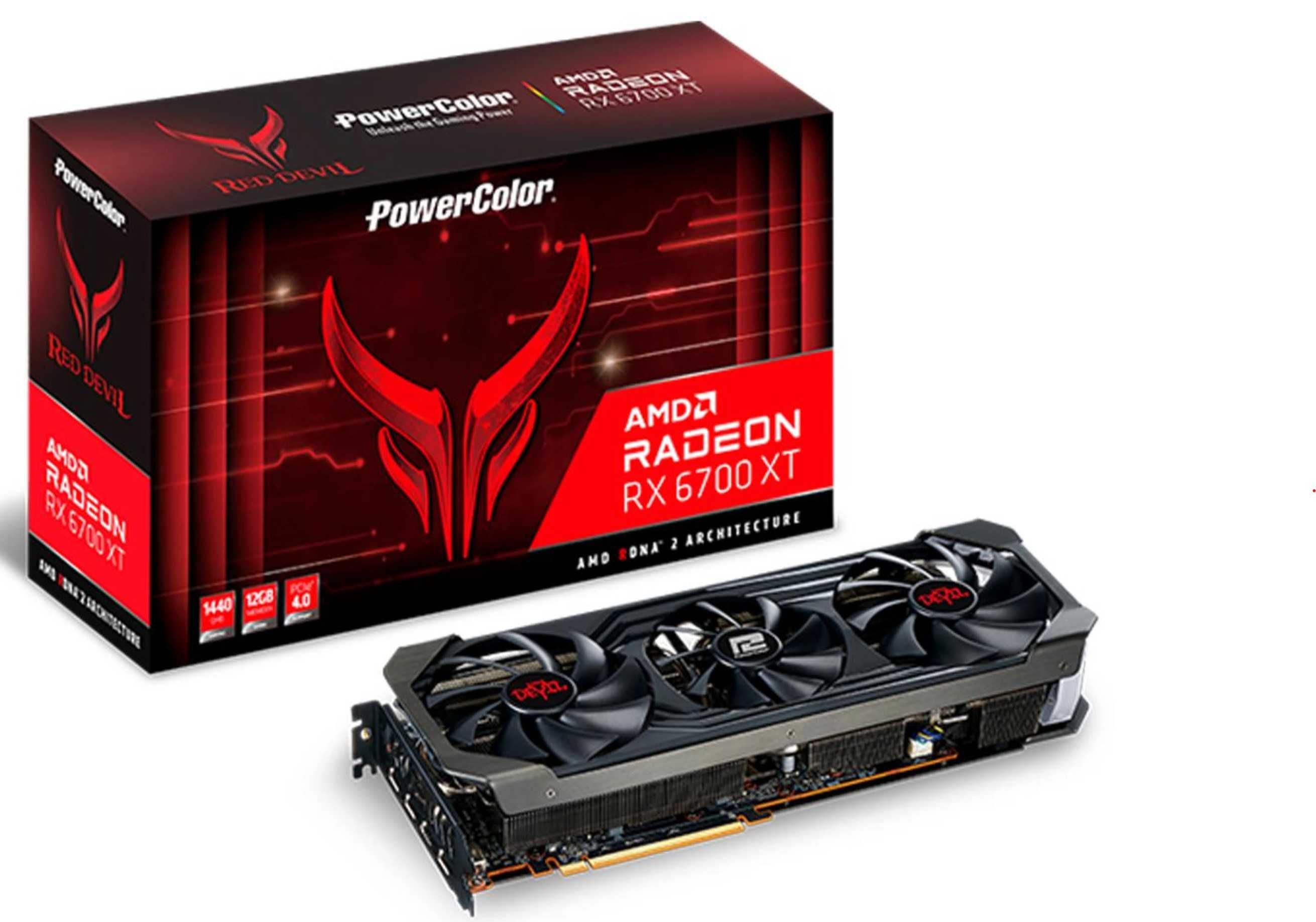 Komputer do gier  – Nowy zestaw z używaną bestią RX 6700 XT Red Devil