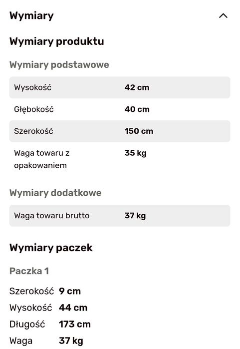 Szafka pod RTV biała