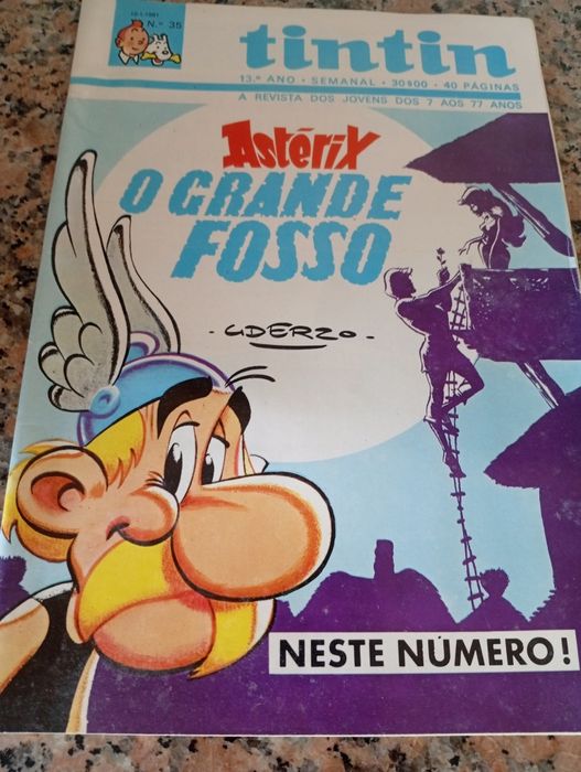 Revistas TINTIN de 1980 e 1981