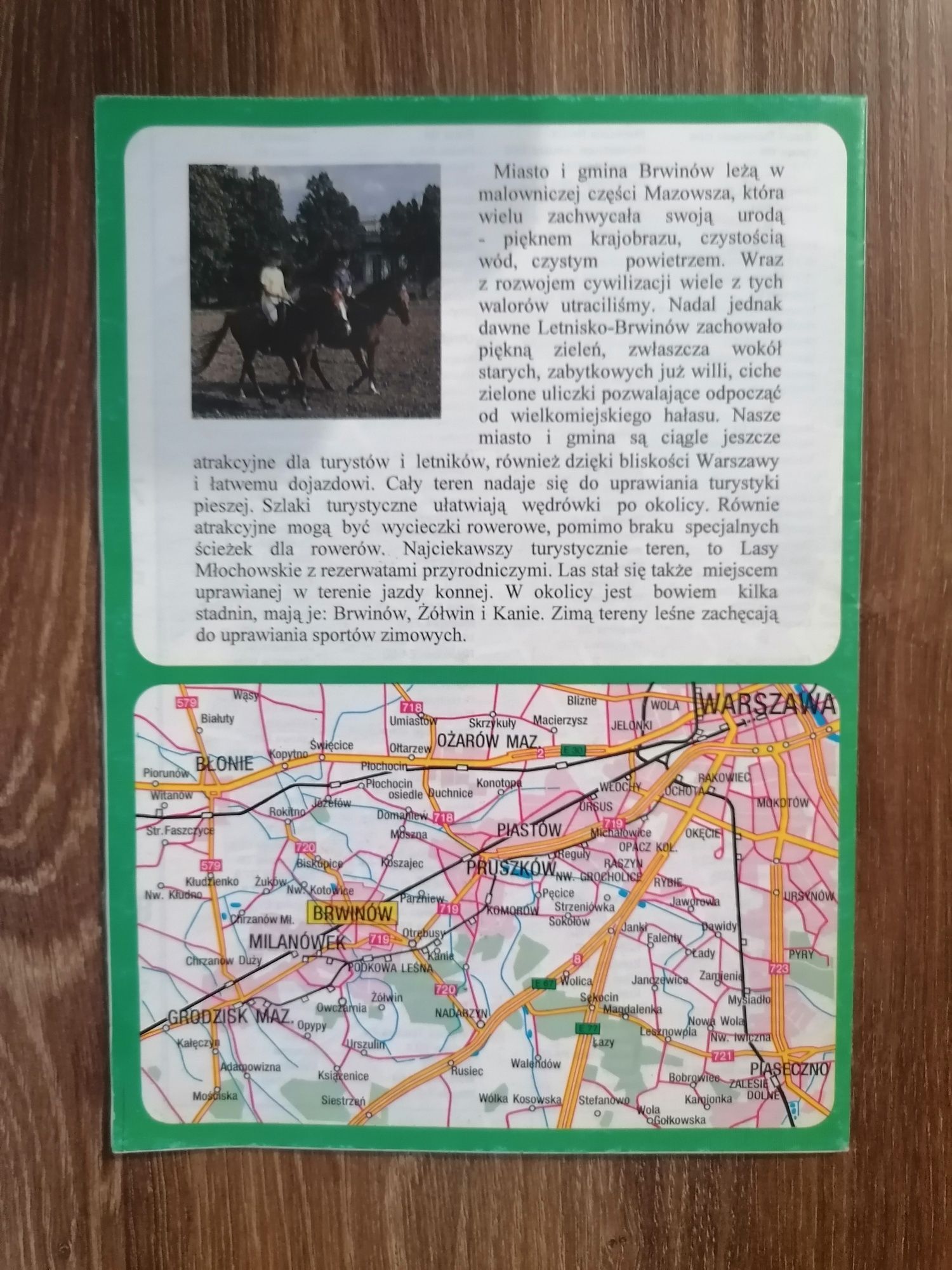 Brwinów - plan miasta i gminy