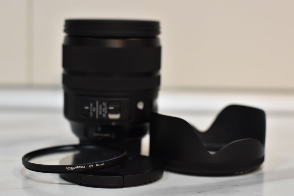 Sigma for Nikon 24-70 2.8 + Фільтр UV стан нового одна помарка