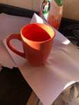 caneca cor de salmao
