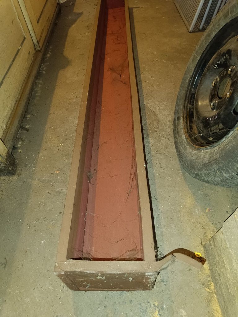 Skrzynka donica doniczka drewniana balkonowa okienna dł. 2m