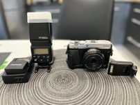 Fujifilm x-e3 + Fujinon XF 27mm f 2.8 R WR II (gwarancja) + dodatki