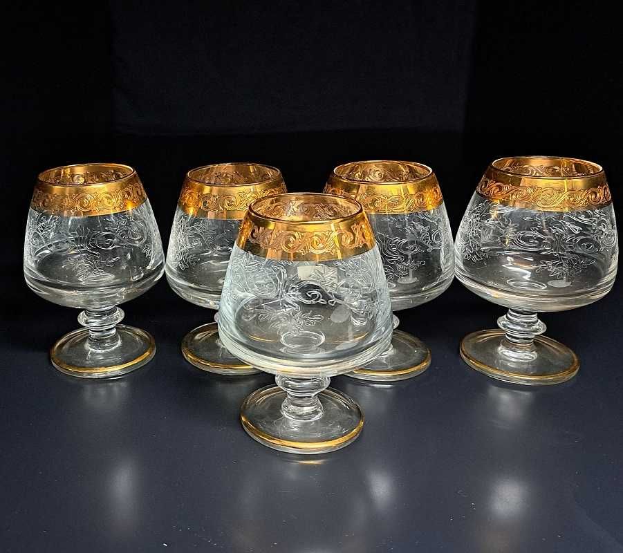 Хрустальные бокалы для виски 5 штук Murano Medici made in ITALY 283