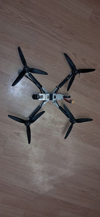 Збитий русский дрон  пульта нет